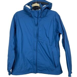 REI womens blue Rain/Wind Jacket sz L